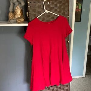 Forever 21 dress with pockets. Cute red, perfect for summer. Size M